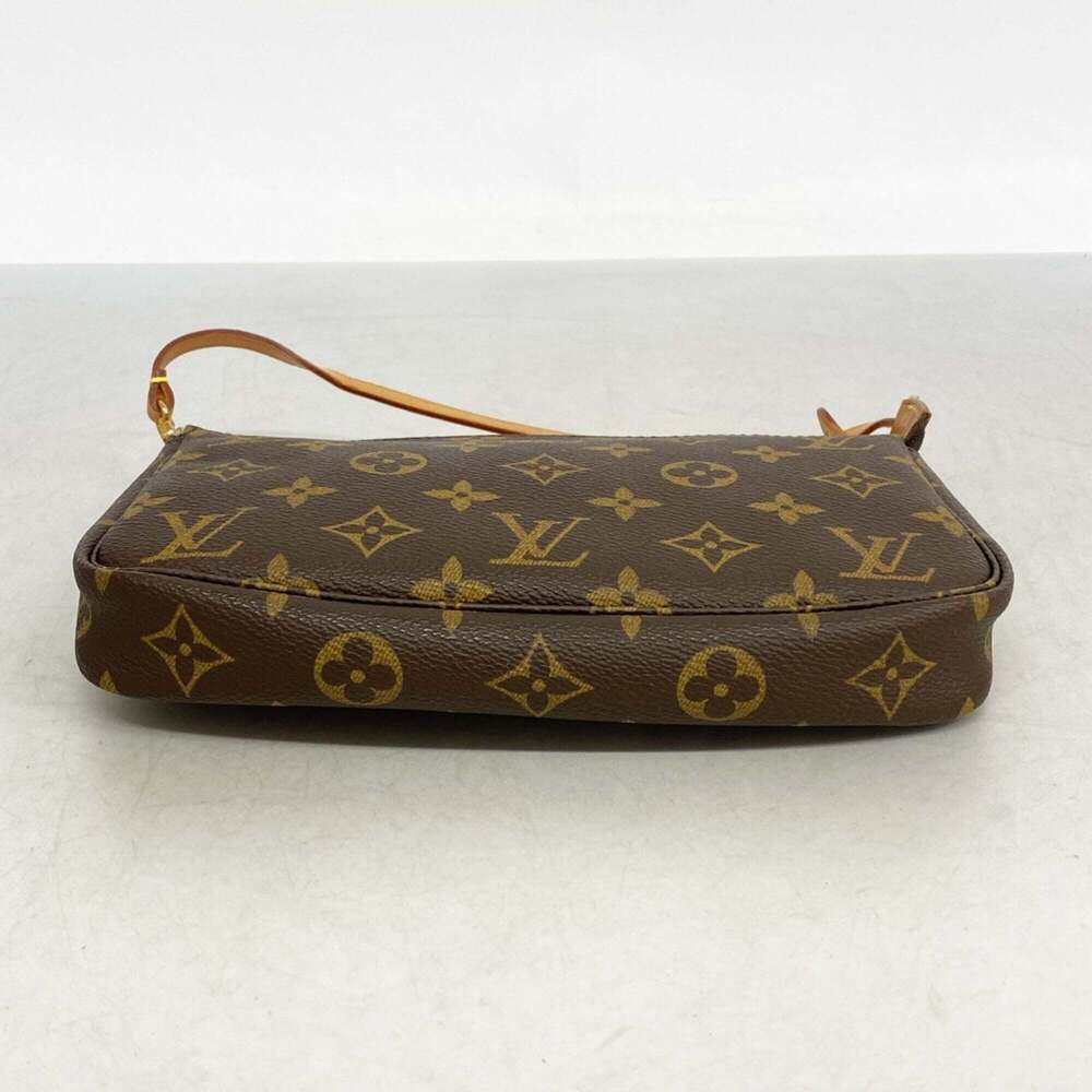 LOUIS VUITTON Brown Monogram Pochette Pouch - Picture 3 of 10